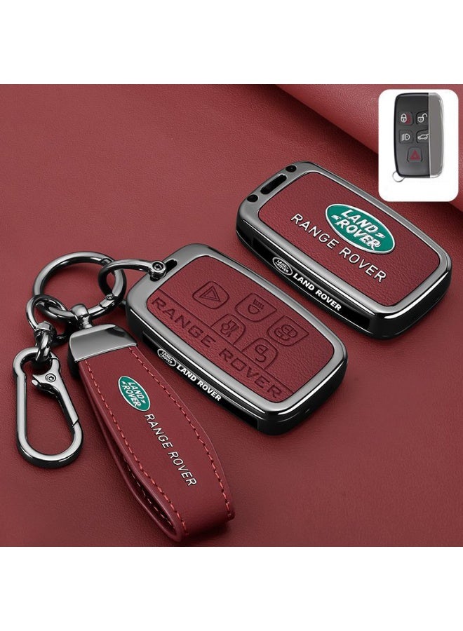 LAND ROVER High end car key protection cover suitable for Range Rover, Evoque, Star Pulse, Discovery 5&4, Sport Defender, metal frame car key shell case - Image 1
