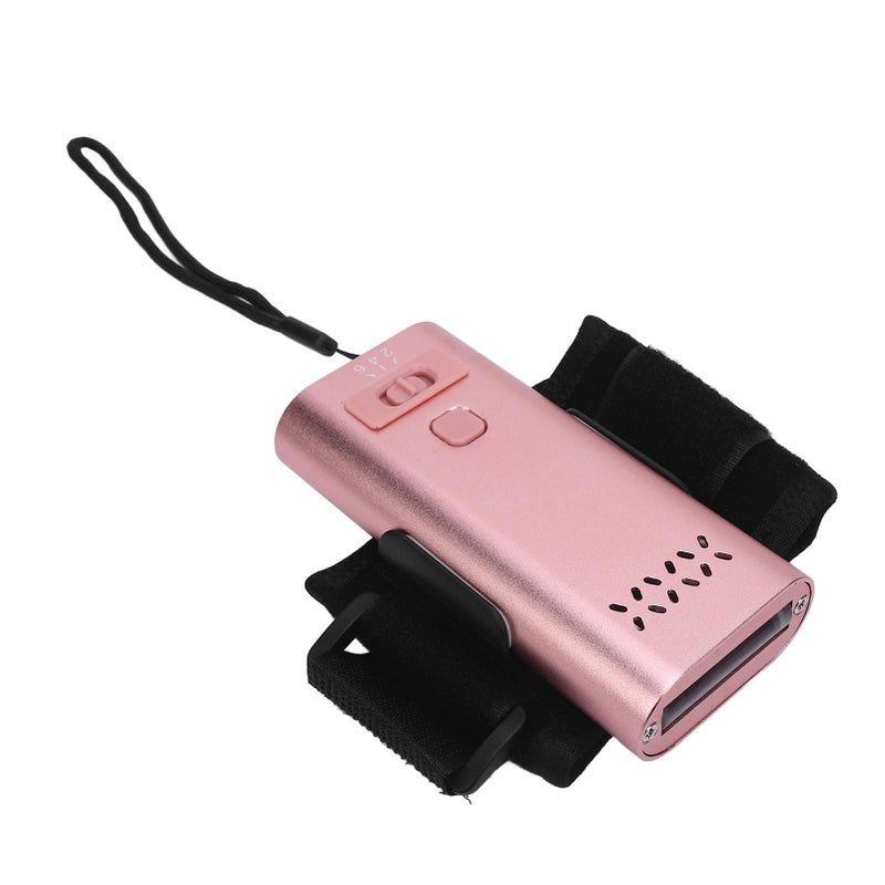 Rose Gold Portable Wrist Nail Lamp 395nm 6W LED Curing Light for Nail Gel and Lash Extensions - Image 5