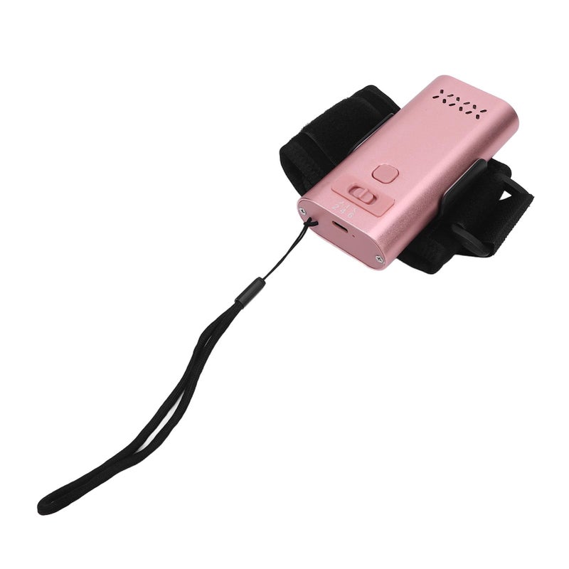 Rose Gold Portable Wrist Nail Lamp 395nm 6W LED Curing Light for Nail Gel and Lash Extensions - Image 4