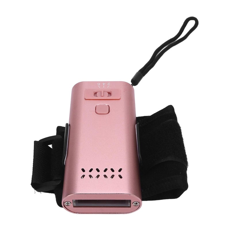 Rose Gold Portable Wrist Nail Lamp 395nm 6W LED Curing Light for Nail Gel and Lash Extensions - Image 3
