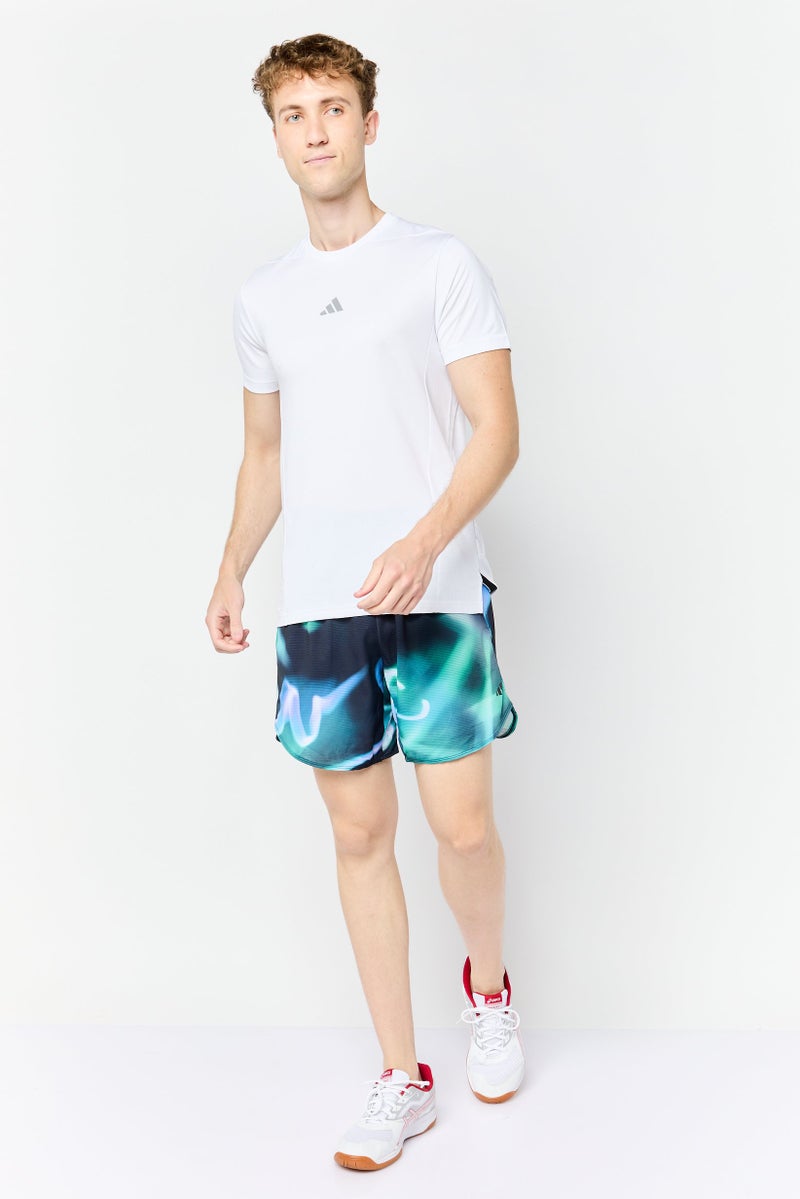 Adidas Men Sportswear Fit 7 Inseam Training Shorts, Multicolor - Image 2