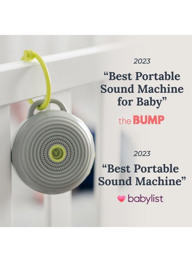 Yogasleep Marpac Yogasleep Hushh & Crush Resistant Travel Case, (2 Piece Set) Portable White Noise Sound Machine for Baby, 3 Soothing Natural Sounds, Noise Canceling for Sleep Aid, Office Privacy, & Meditation - Image 3