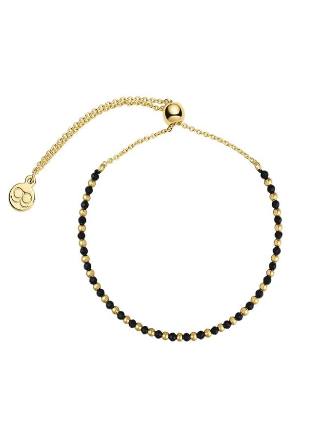 gorjana Power Gemstone Brooks Bracelet Black Onyx - Protection - Image 1