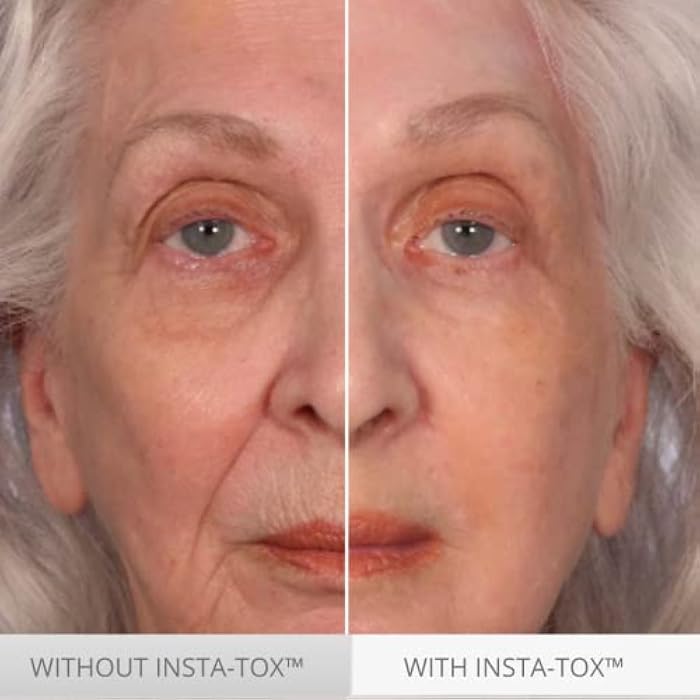Serious Skincare INSTA-TOX Instant Wrinkle Smoothing Skin Serum TRIO - Temporarily Tightens Face - Instantly Reduce Appearance of Lines, Wrinkles & Large Pores - For Women & Men - .75 Fl. Oz. (3Pack) - Image 3