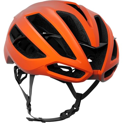KASK Protone Icon Bike Helmet I Aerodynamic Road Cycling, Mountain Biking & Cyclocross Helmet - Tangerine Matt - Medium - Image 4