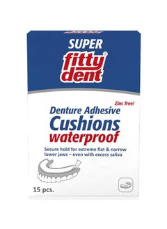 Fittydent Fitty Dent Adhesive Cushions Strips 15S 
