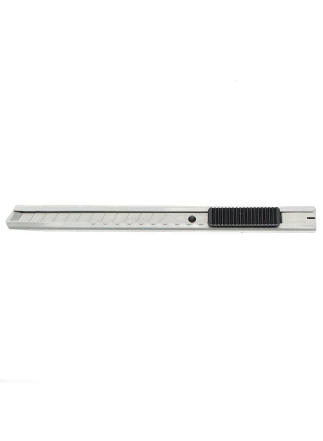 Tajima LC301B Slimline Snap Off Knife with Auto Lock Handle and 3 Blades for Graphics 9MM, Silver - Image 3
