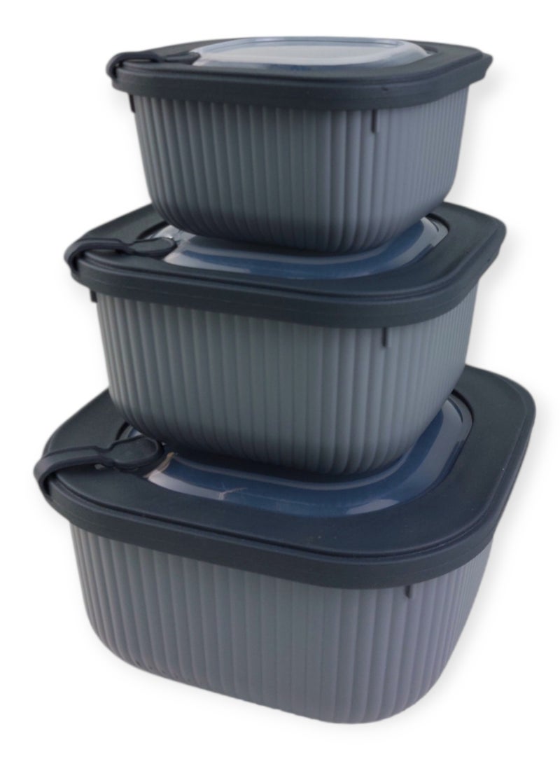 فولي لايف علب حفظ الطعام - 3 قطع - Image 2