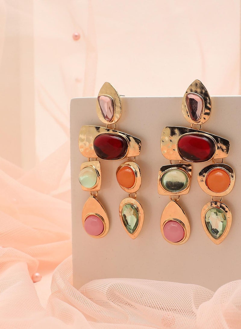 SOHI Party Artificial Drop Earring Jewellery - Image 4
