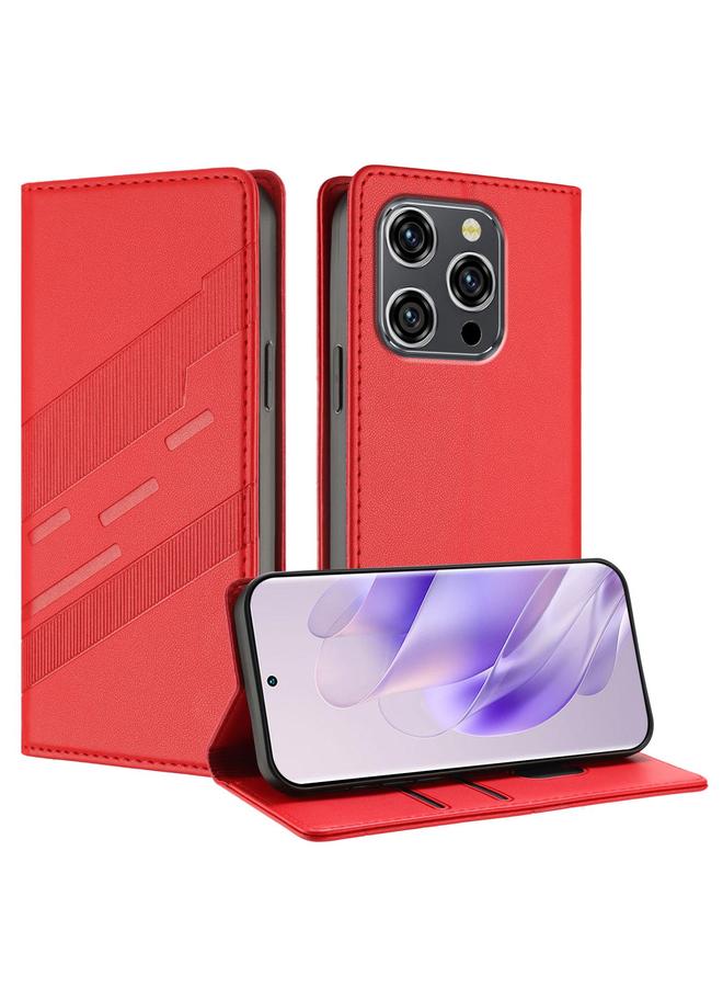 حافظة لهاتف Oukitel WP52 5G بنقوش متعددة الوظائف ومحفظة جلدية عتيقة