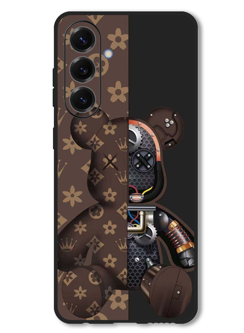 Theodor Case Compatible with Samsung Galaxy F56 6.74 Inch Protection Shockproof Bumper Cover Kaws - Image 1