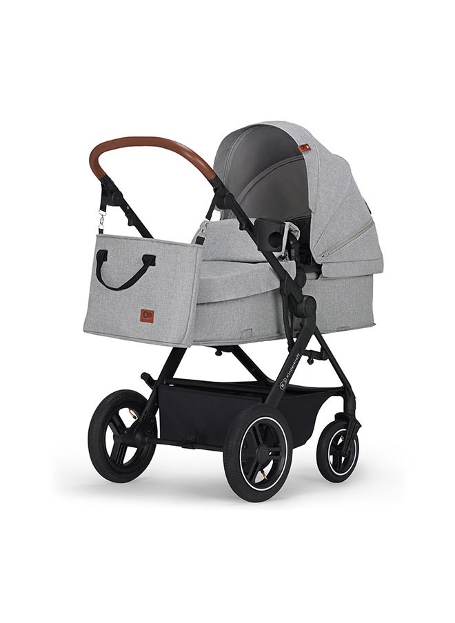 Stroller Pushchair 3 In1 Btour - Light Grey