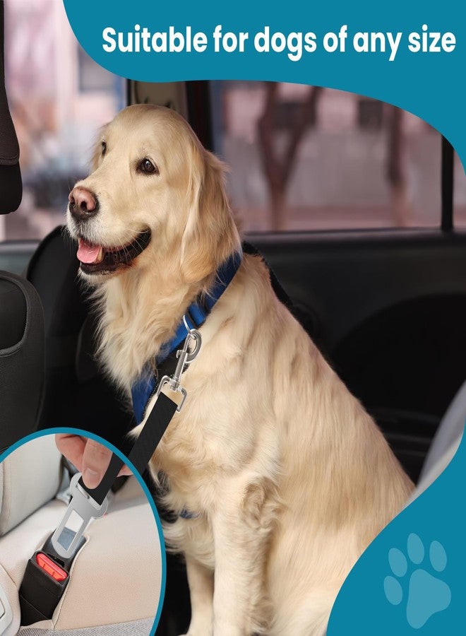 HCYPCV Adjustable pet cat and Dog car seat Belt，The Lanyard is Flexible and Adjustable from 20 to 33 inches(Black) - Image 4