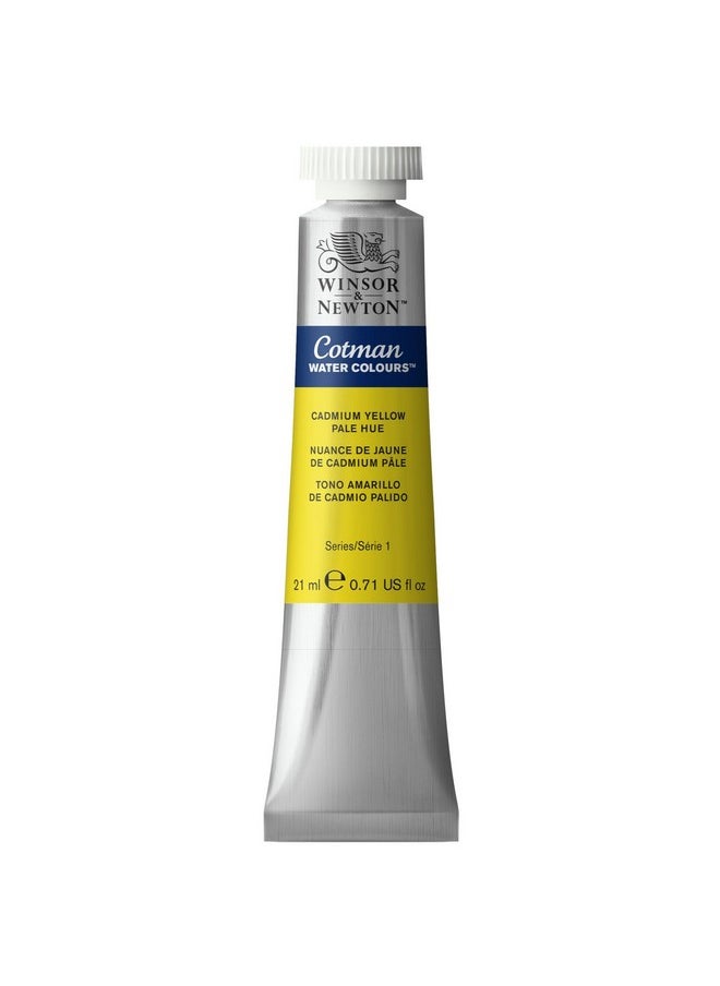 WINSOR & NEWTON Cotman 21Ml Water Colour Tube - Cadmium Yellow Pale Hue  - Image 1