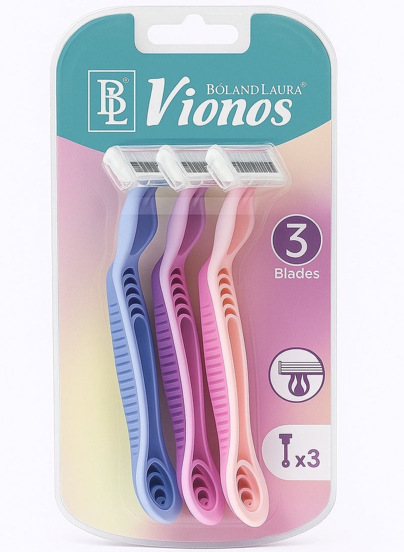 BOLAND LAURA Women's Razor 3 Pieces - Image 1