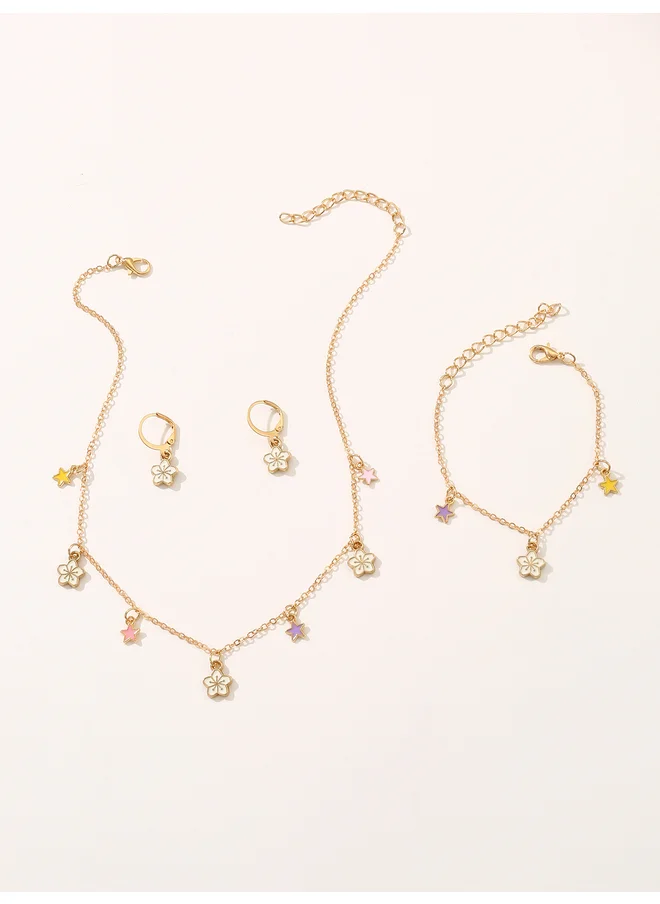Take Two Take Two Set of 4 - Pendant Necklace, Bracelet, Earrings and Ring