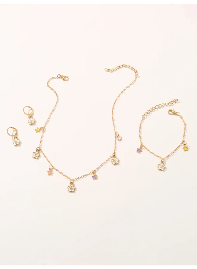 Take Two Take Two Set of 4 - Pendant Necklace, Bracelet, Earrings and Ring