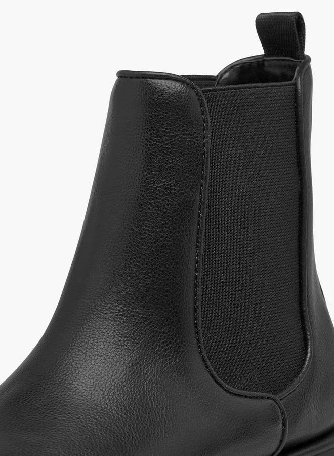 ليتل ميسي أحذية بوت عالية بدون أربطة مع حلقات سحب