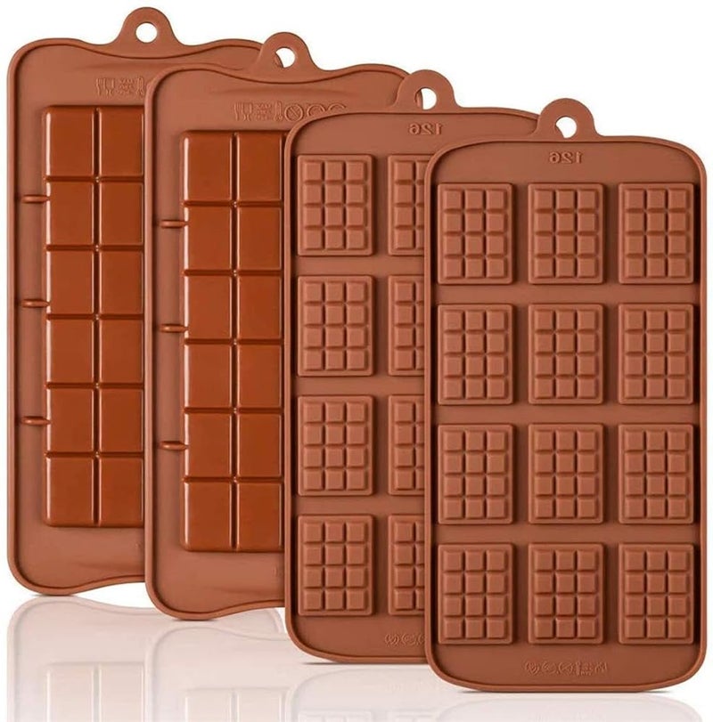 Chocolate Molds – 12-Cavity , Silicone Baking Pan