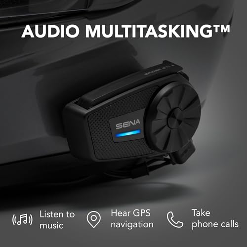 Sena Spider ST1 Motorcycle Mesh Communication System, Dual Pack - Image 4