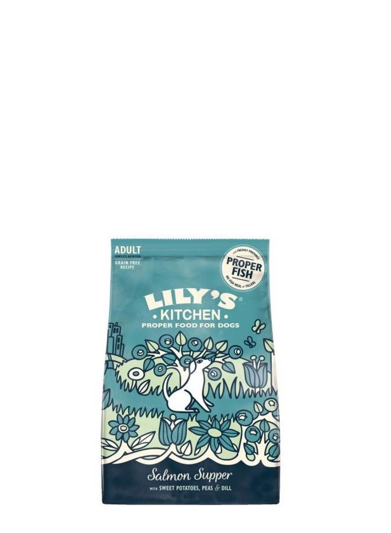 Lily's Kitchen Salmon Supper Adult Dog Dry Food (2.5Kg) 