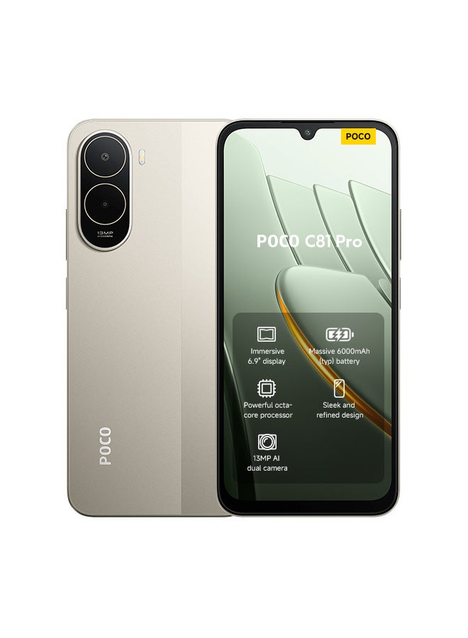 Xiaomi POCO C81 Pro 4GB RAM 64GB Gold - Image 1