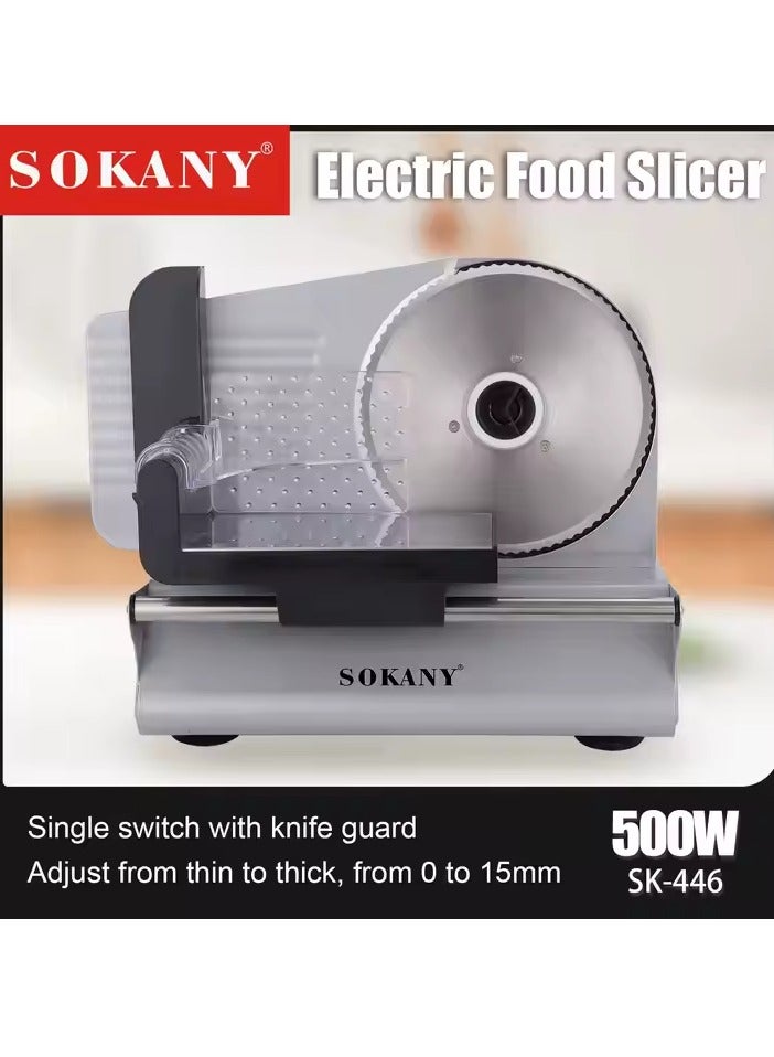 سوكاني ماكينه سوكانى تقطيع شرائح - SK-446 - فضي - سوكاني  - Image 4