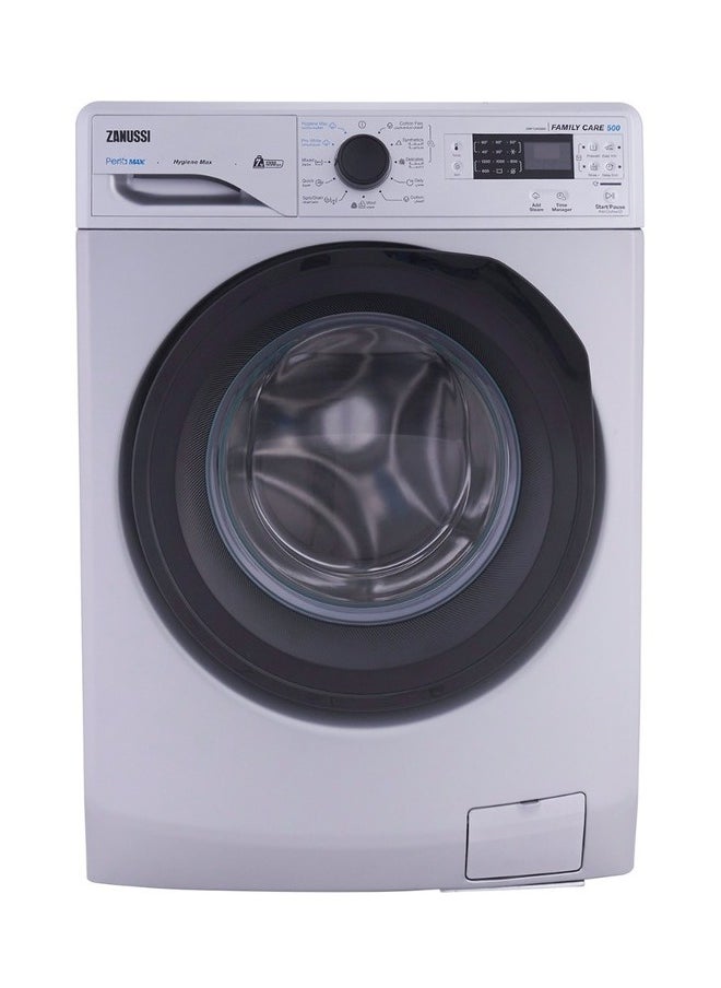 ZANUSSI Zanussi 7kg PerlaMax front load washing machine 1200 RPM - Silver, Black door ZWF7240SB5  - Image 1