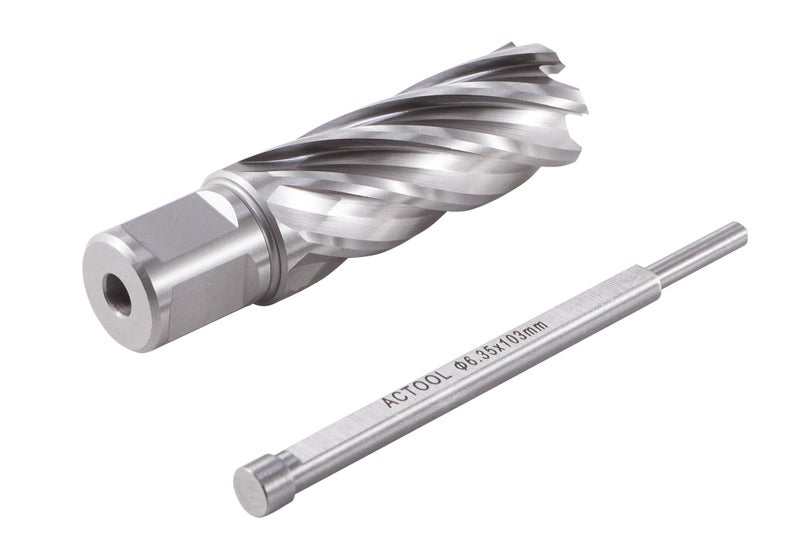 ACTOOL 7/8" Diameter × 2" Depth of Cut HSS ANNULAR Cutter with 3/4'' Weldon Shank - Image 4