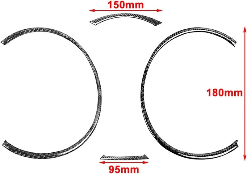 Wivplex Carbon Fiber Speedometer Trim for Mitsubishi Lancer EVO X - Image 2