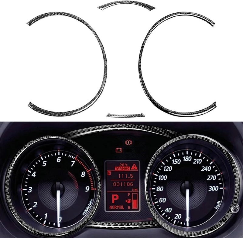 Wivplex Carbon Fiber Speedometer Trim for Mitsubishi Lancer EVO X - Image 5