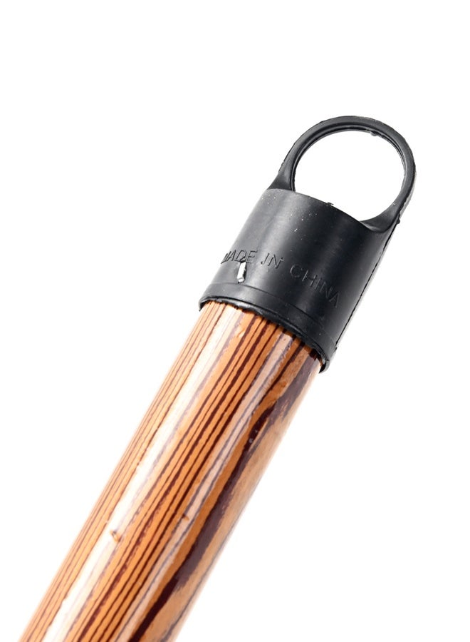 لوازم عصا مكنسة 1.2 متر - عصا خشبية مع طرف ملولب وحلقة تعليق، مناسبة لرؤوس المكانس والمماسح وأعمال التنظيف المنزلية والورش - Image 3