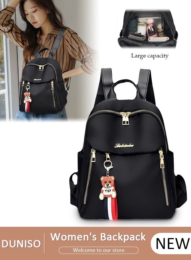 DUNISO Women's Backpack Fashionable Travel Backpack For Women Large Capacity School Backpack Shoulder Bag with Adjustable Shoulder Strap For College Girls Students - Image 1