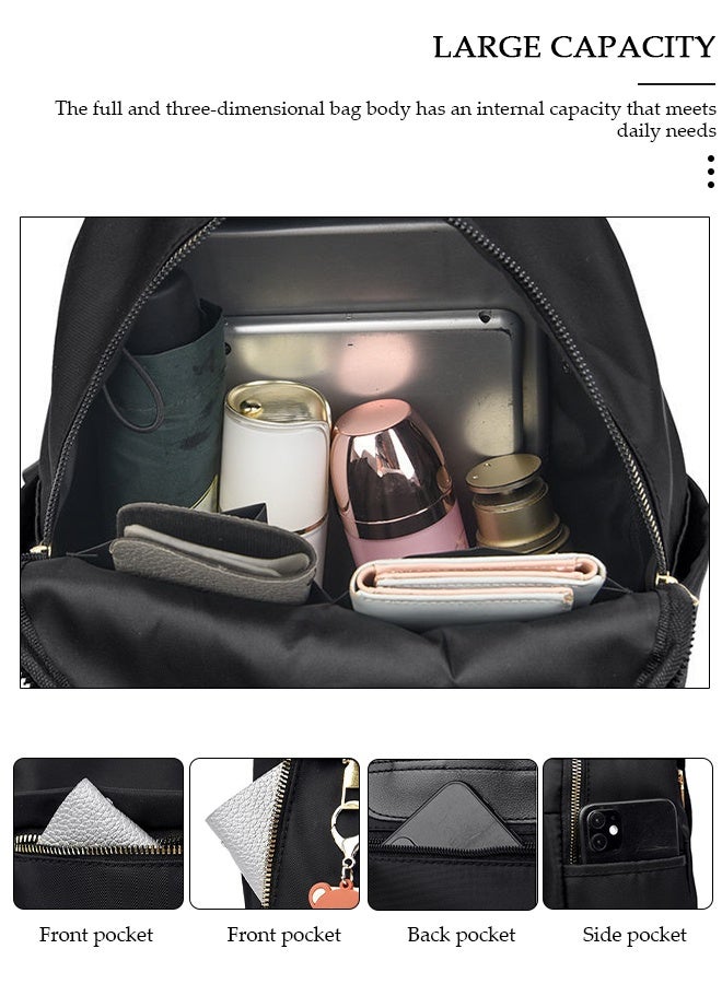 DUNISO Women's Backpack Fashionable Travel Backpack For Women Large Capacity School Backpack Shoulder Bag with Adjustable Shoulder Strap For College Girls Students - Image 5