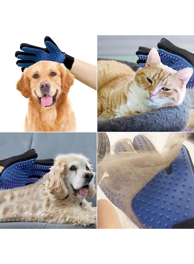 إيميلي بيتس شامبو اللافندر للكلاب والقطط مع عامل ترطيب يقلل من قشرة الرأس والحكة - 300 مل، قفازات استحمام وتزيين اليد وفرشاة تنظيف الحيوانات الأليفة للكلاب والقطط - Image 4