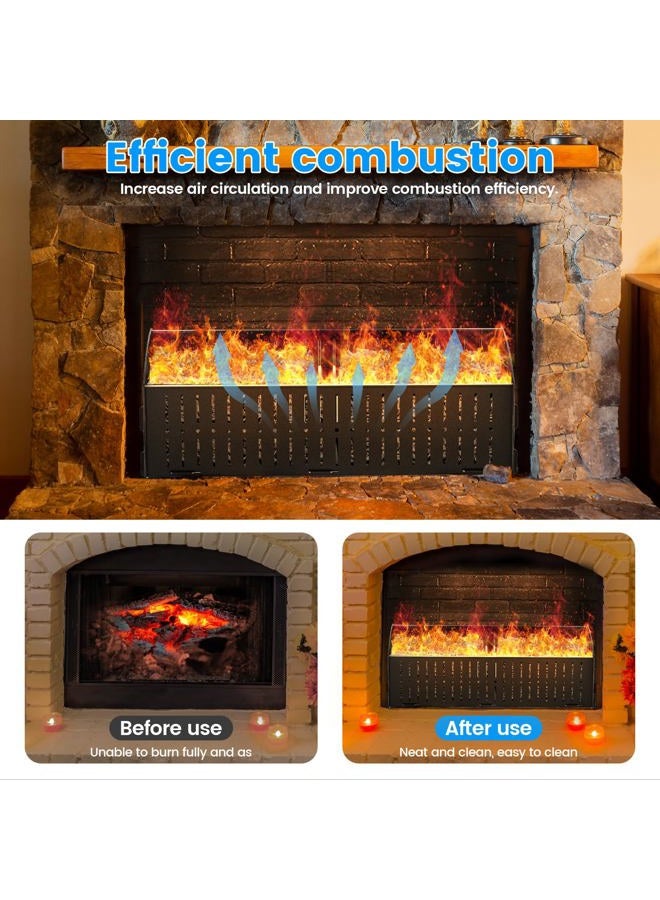 johgee Pellet Basket, 48 × 20 × 17.5 cm, 5 kg Pellet Basket for fireplaces and stoves - Image 3