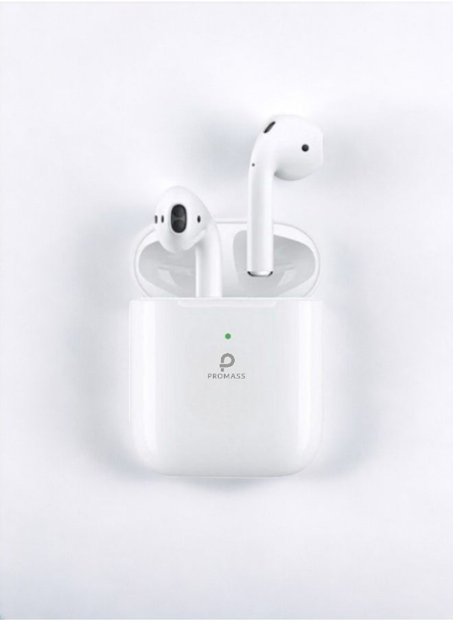 PROMASS - Original Bluetooth headset from Promas, first version, a wireless Bluetooth headset that supports wireless charging, features clear sound and noise isolation, works on all mobile phones such as iPhone - Image 1
