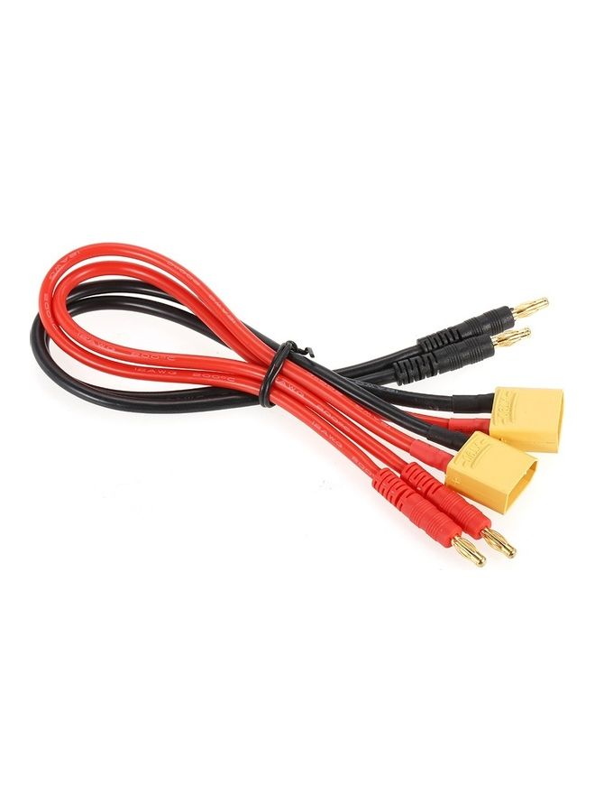 NIBEMINENT 2-Piece XT90 To 4.0 Male Banana Connector For RC Vehicle - Image 1