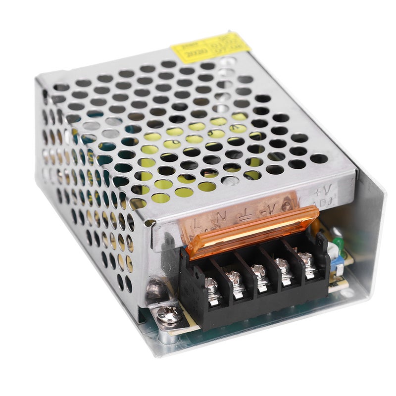 مُحول طاقة تبديل محول قائد DC12V مصنوع من سبائك الألومنيوم شاشة LED شريط ضوء مطبعة ثلاثية الأبعاد (S-50-12 (12 فولت 4.2 أمبير 50 واط) AC100-240 فولت) - Image 4