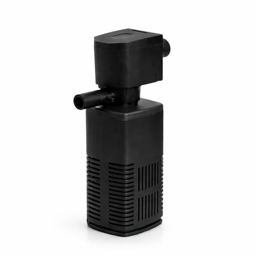 Rizopets Aquarium Fully Submersible Internal Filter - High Efficiency, Low Noise, Energy Saving Filter with Biochemical Sponge for Filtering, Water Pumping, and Oxygenation - Image 1