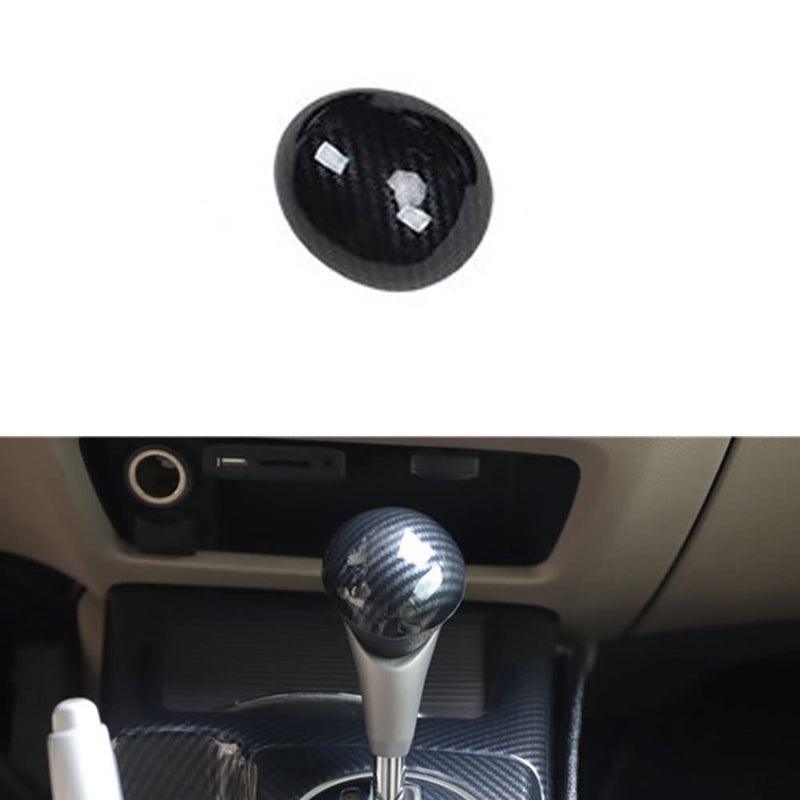 SZFKACCESS Fo Honda Civic 2006 2007 2008 2009 2010 2011Center Console Gear Shift Cover Trim Frame Carbon Fiber ABS atMT Version Automatic Transmission Gear Trim - Image 2
