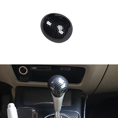 SZFKACCESS Fo Honda Civic 2006 2007 2008 2009 2010 2011Center Console Gear Shift Cover Trim Frame Carbon Fiber ABS atMT Version Automatic Transmission Gear Trim - Image 1