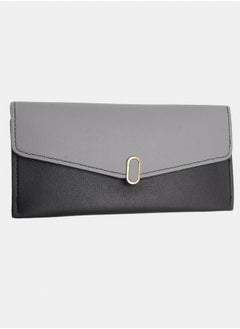 Women's leather wallet with multiple pockets and oval lock, black*gray - pzsku/Z0C87A0C3C2C1006D03A6Z/45/_/1737461920/3a79f699-3d1b-41da-bedb-4b29645bdb3c