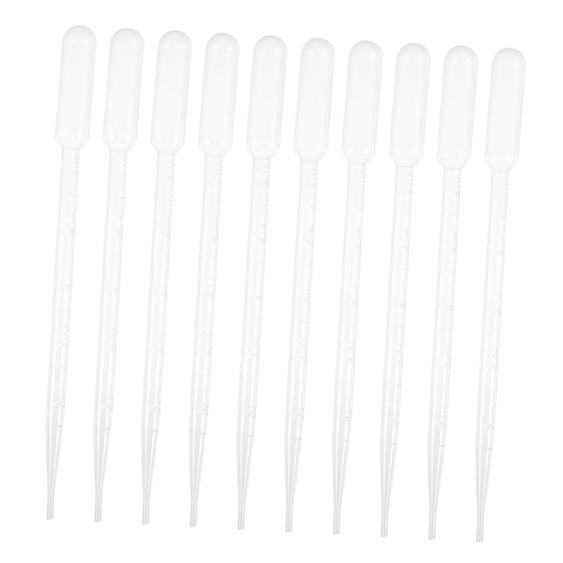 GARVALON 50pcs Disposable Plastic Graduated Transfer Pipettes for Essential Oils Cosmetics and Laboratory Use Accurate Liquid Measurement and Easy Grip - Image 1