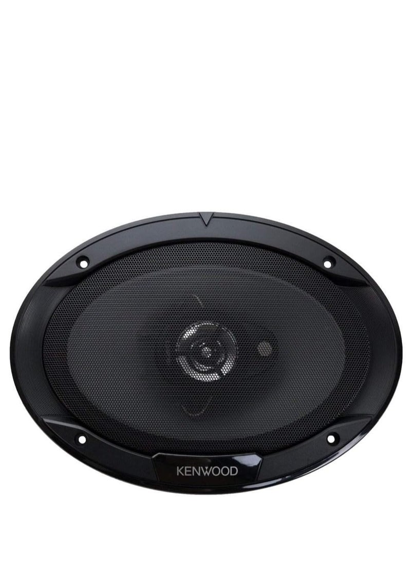 KENWOOD Kenwood KFC-S6966 6 x 9 Inch 400-Watt 3-Way Flush Mount Coaxial Car Speaker Easy Installation - Pai  - Image 3