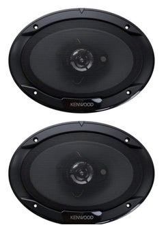 KENWOOD Kenwood KFC-S6966 6 x 9 Inch 400-Watt 3-Way Flush Mount Coaxial Car Speaker Easy Installation - Pai  - Image 2