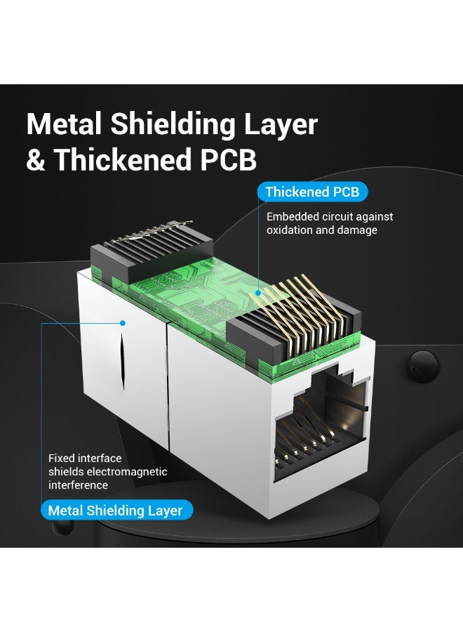 VENTION Cat.7 FTP Keystone Jack Coupler Black Model # IPWB0 - Image 5