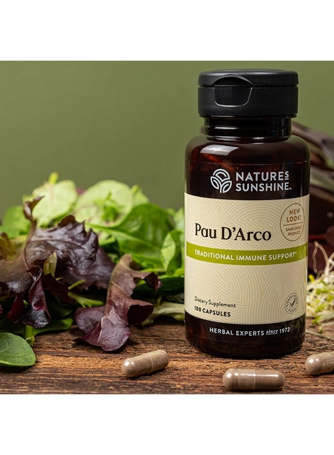 Nature's Sunshine Pau D’ Arco, 100 Capsules | Supports the Immune System, Provides Antioxidants, and Assists the Natural Detoxification Process - Image 2