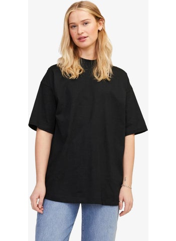 JJXX Jxvaleria Oversize Women's Black T-Shirt 12252007-BLACK  - Image 1