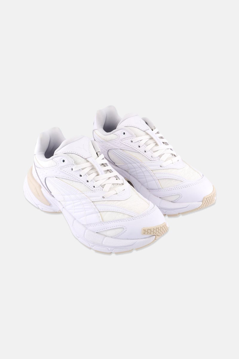 PUMA Puma x Select Kids Boy Velophasis Luxe Lace Up Outdoors Shoes, White  - Image 1